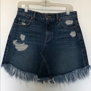 BRAND NEW 7 for all mankind denim skirt